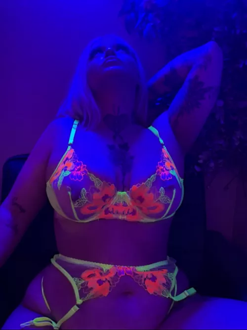 So much weight to these big boobs, they're hangers now