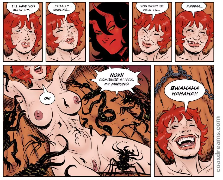 Tickling Hell may not be Dante’s Inferno, but it’s definitely a lot more fun! [Fetix XFiles Tickles] (Coaxdreams)