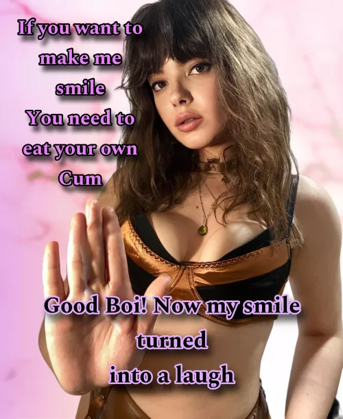 You should make me smile [oc]