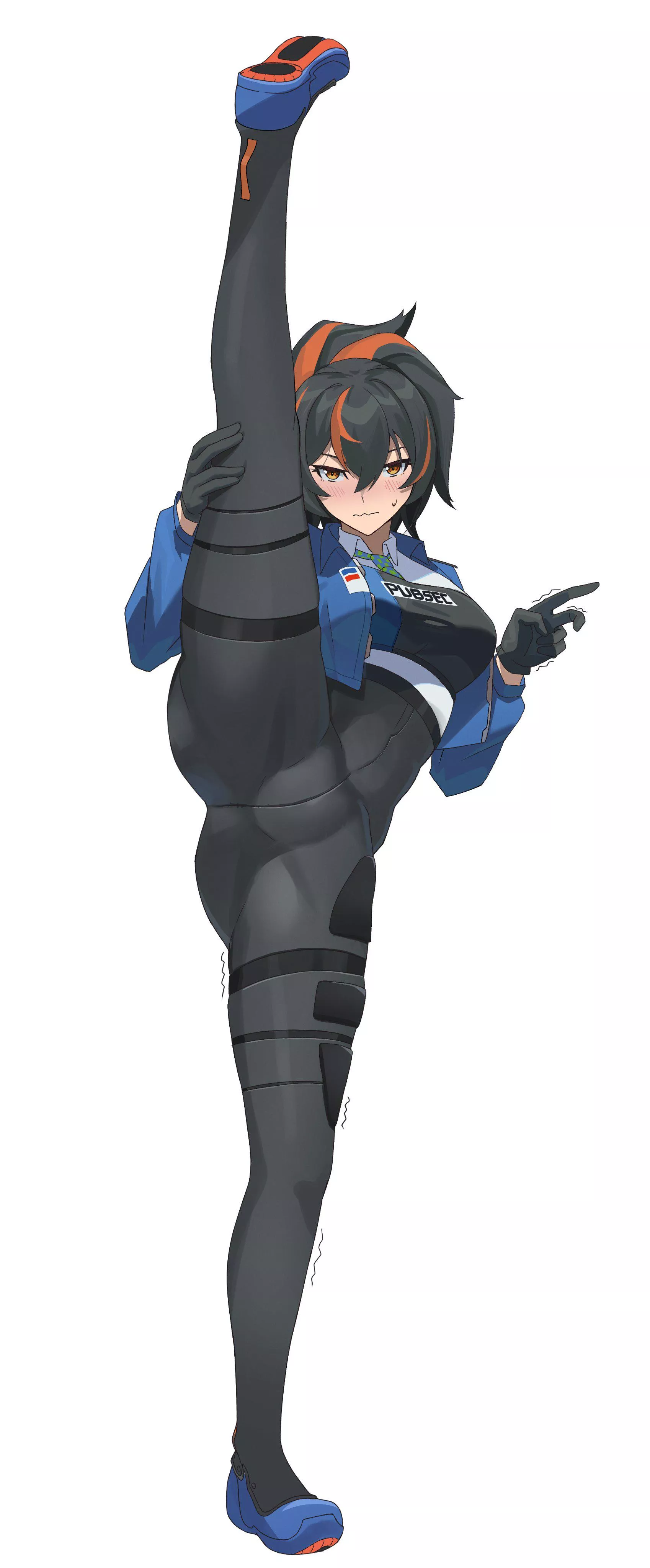 Zhu Yuan standing split 