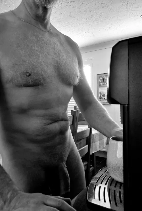 A lovely sunny Sunday, and now coffee