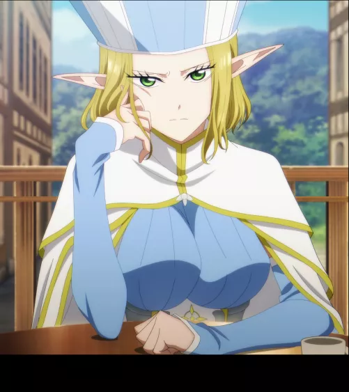 Any recommendations to improve the editing of this image? I saw a vertical screenshot from some user in this group and I want to learn as well. [anime: Isekai Shikkaku - Ysha]