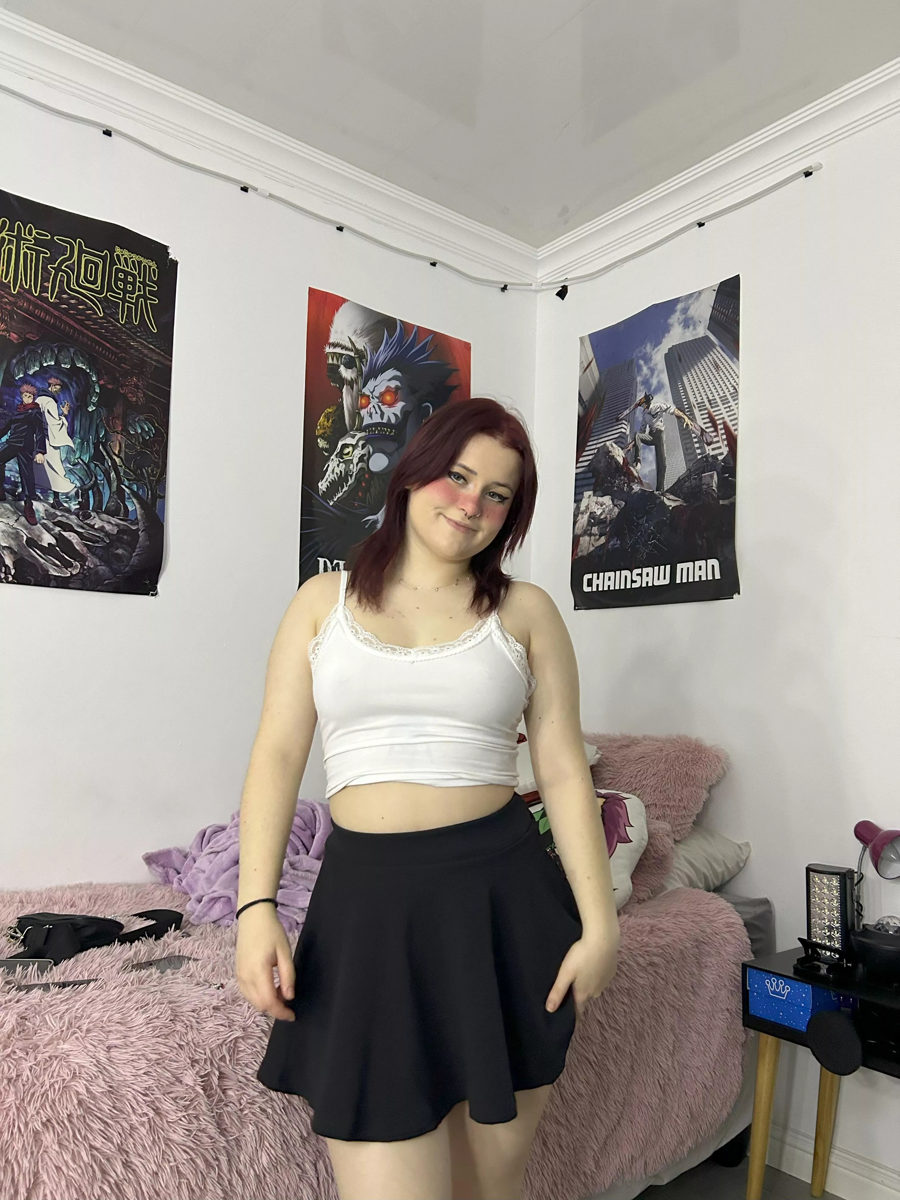 Cropped tops are a thing right?