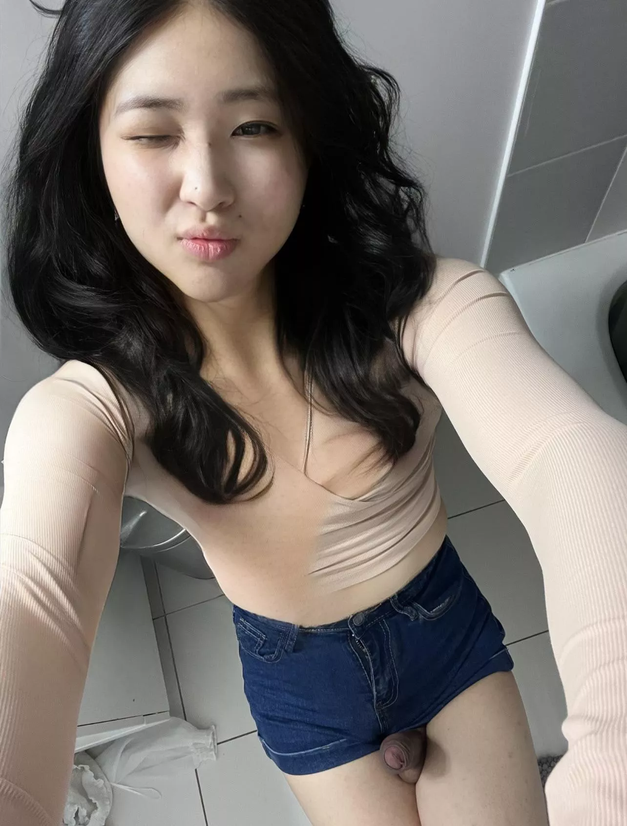 Does my fit asian body look nice in this outfit?🤭😜