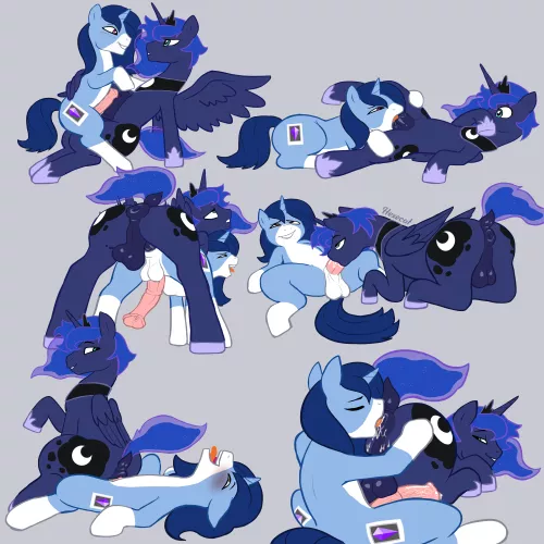 Genderswap Luna x OC (Hexecat)