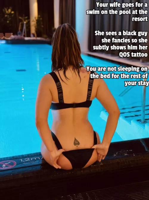 How your wife makes a new friend on the resort