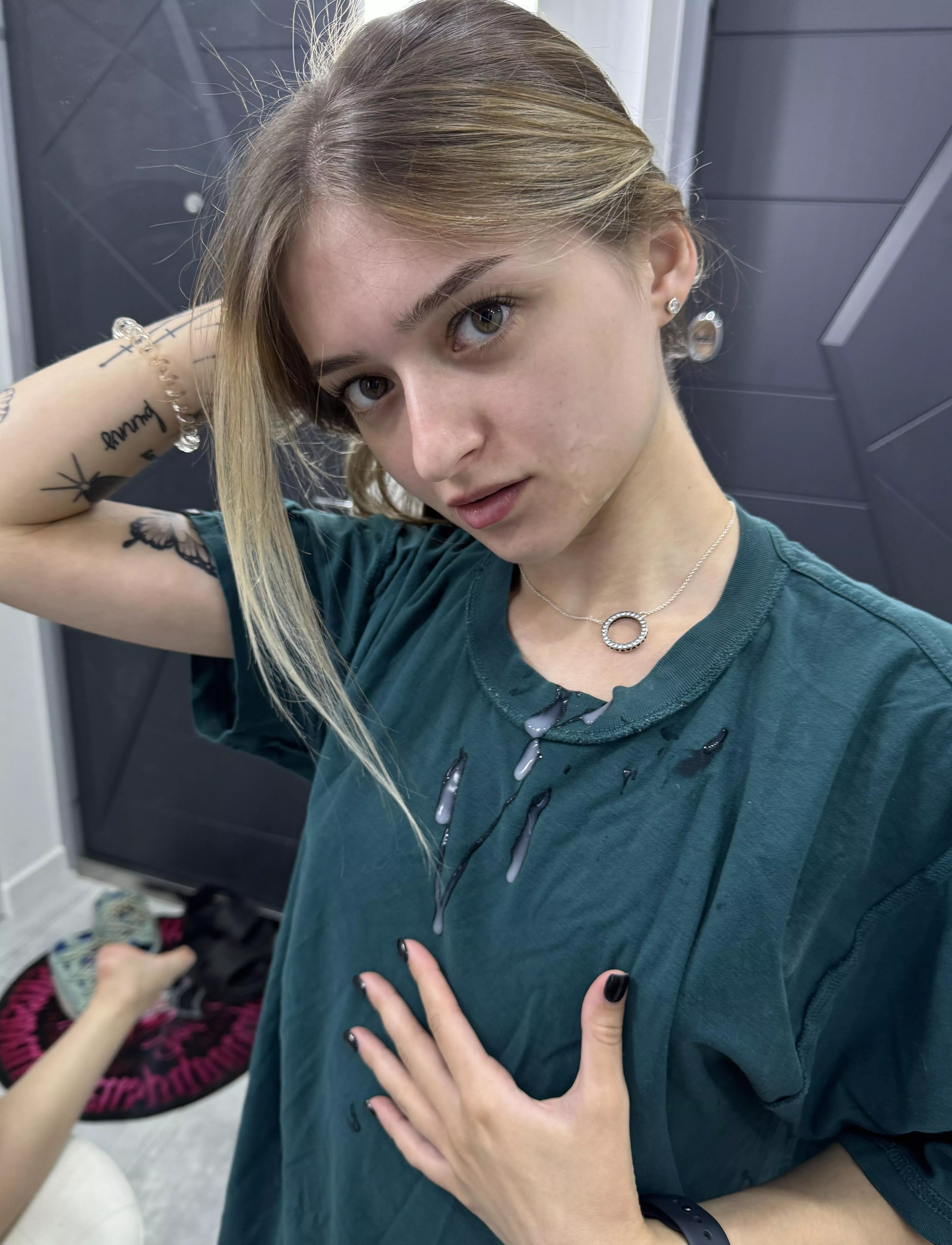 I hope it gets washed away:)