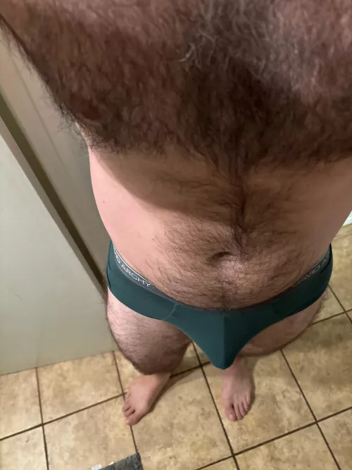 If we having breakfast are you staring at my Morning bulge ?