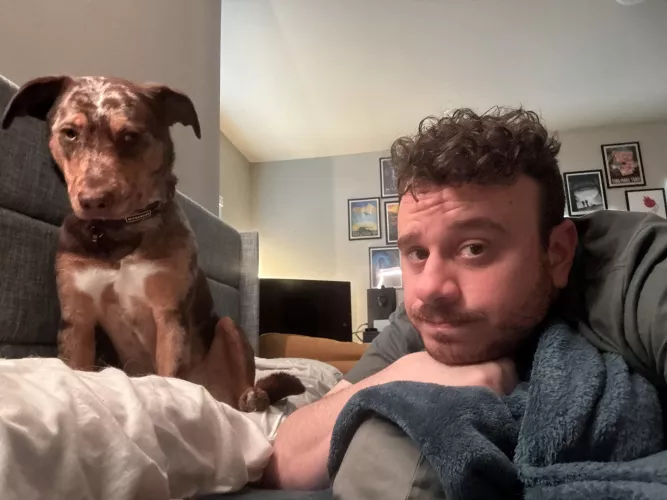 I've never gotten more sideye from anyone