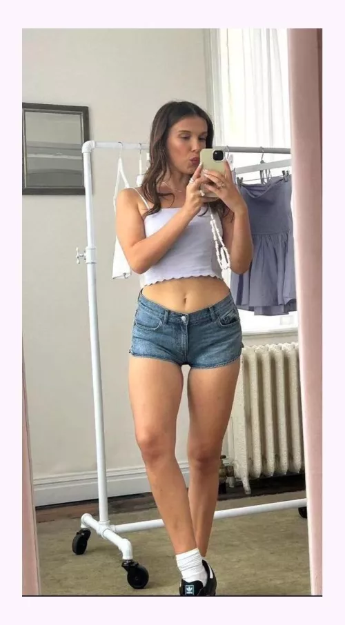 Milkie Bobby Brown looking sexy