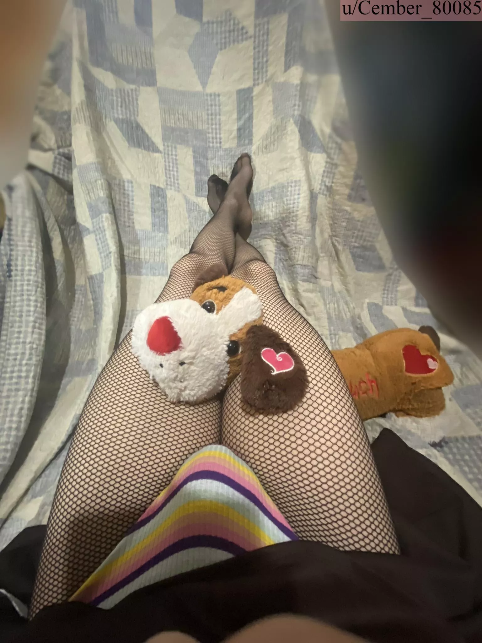 Stuck between my legs<3