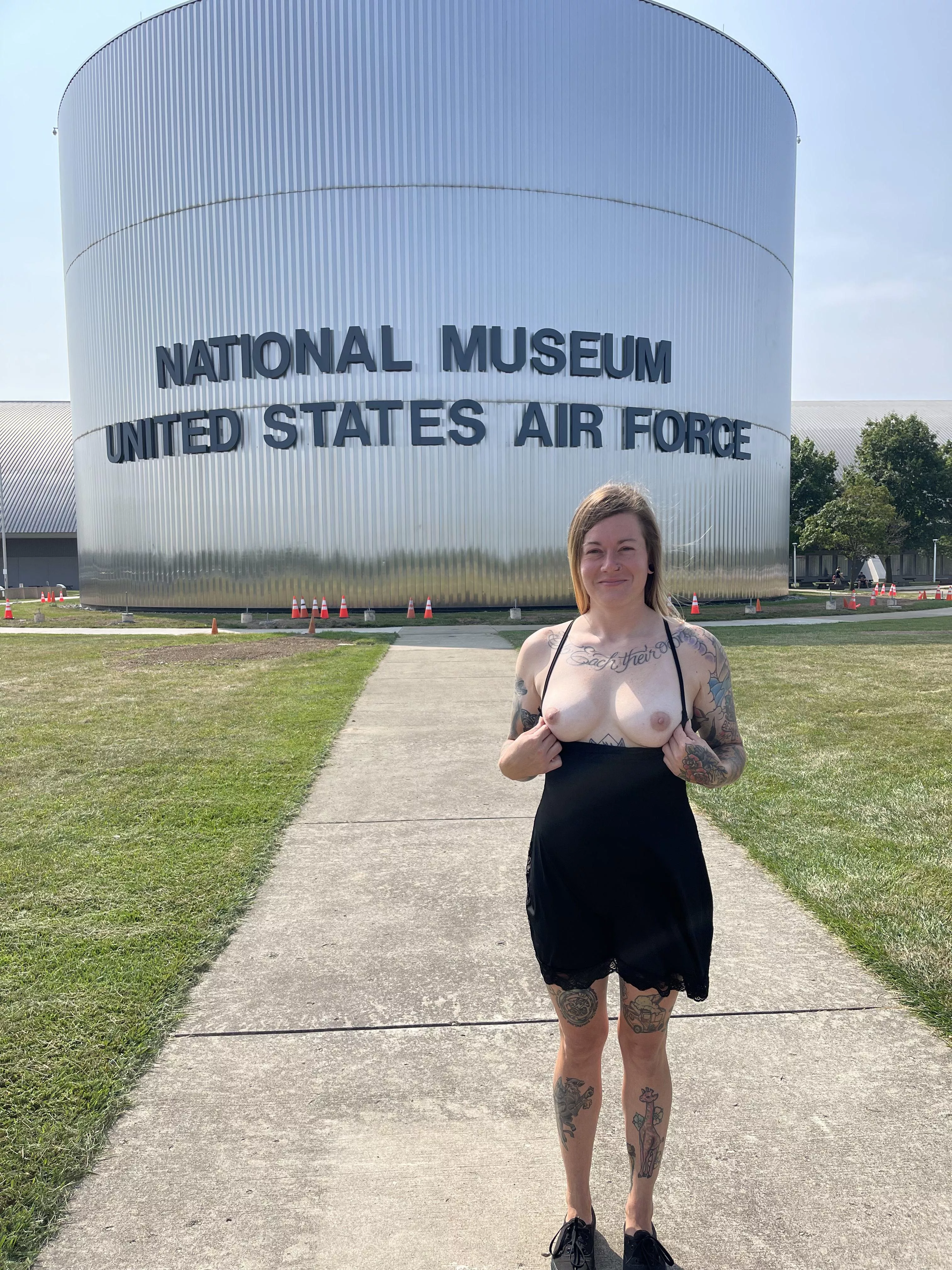 Surprise, surprise! You never know where I'll be striking a pose next!