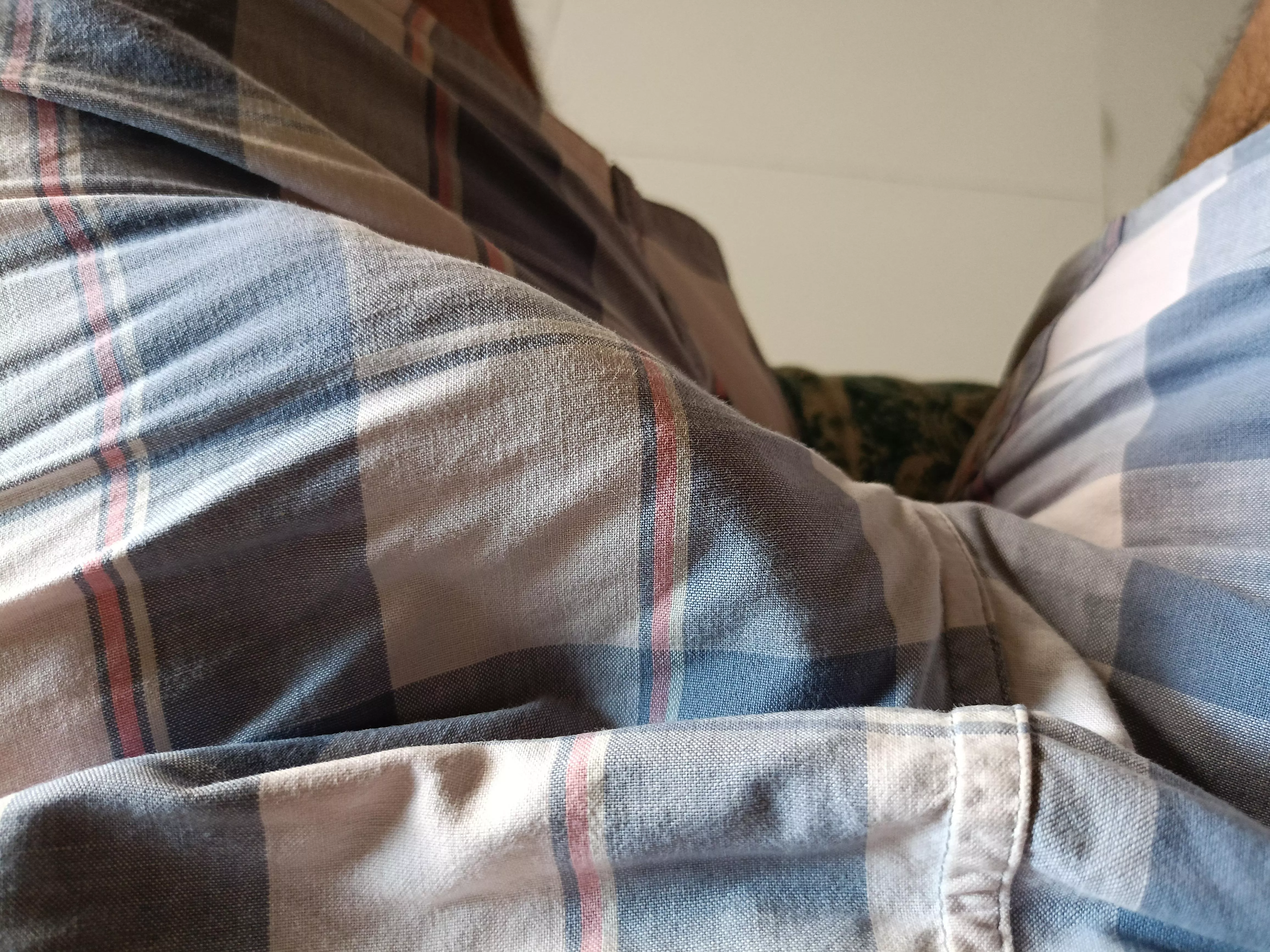 When the fabric just increases the curiosity!!