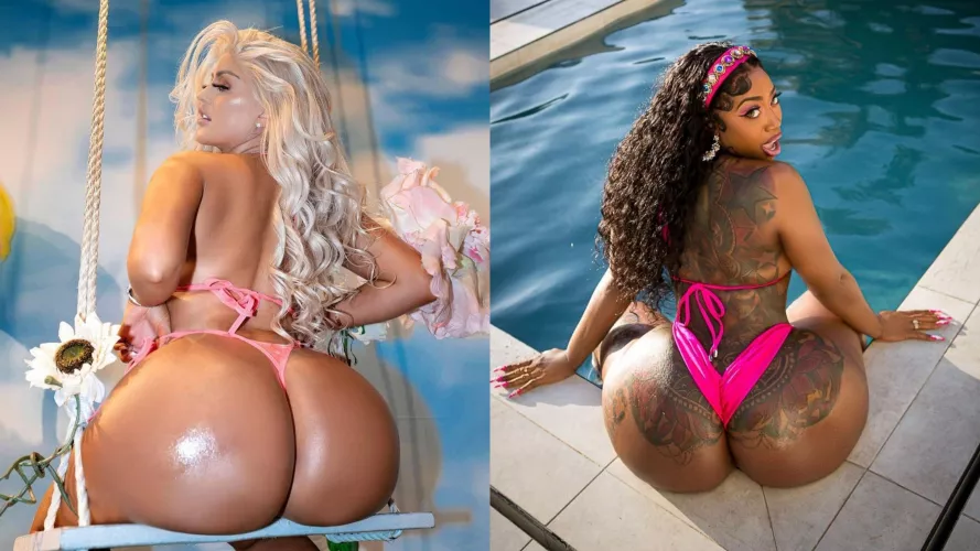 White booty or black booty 