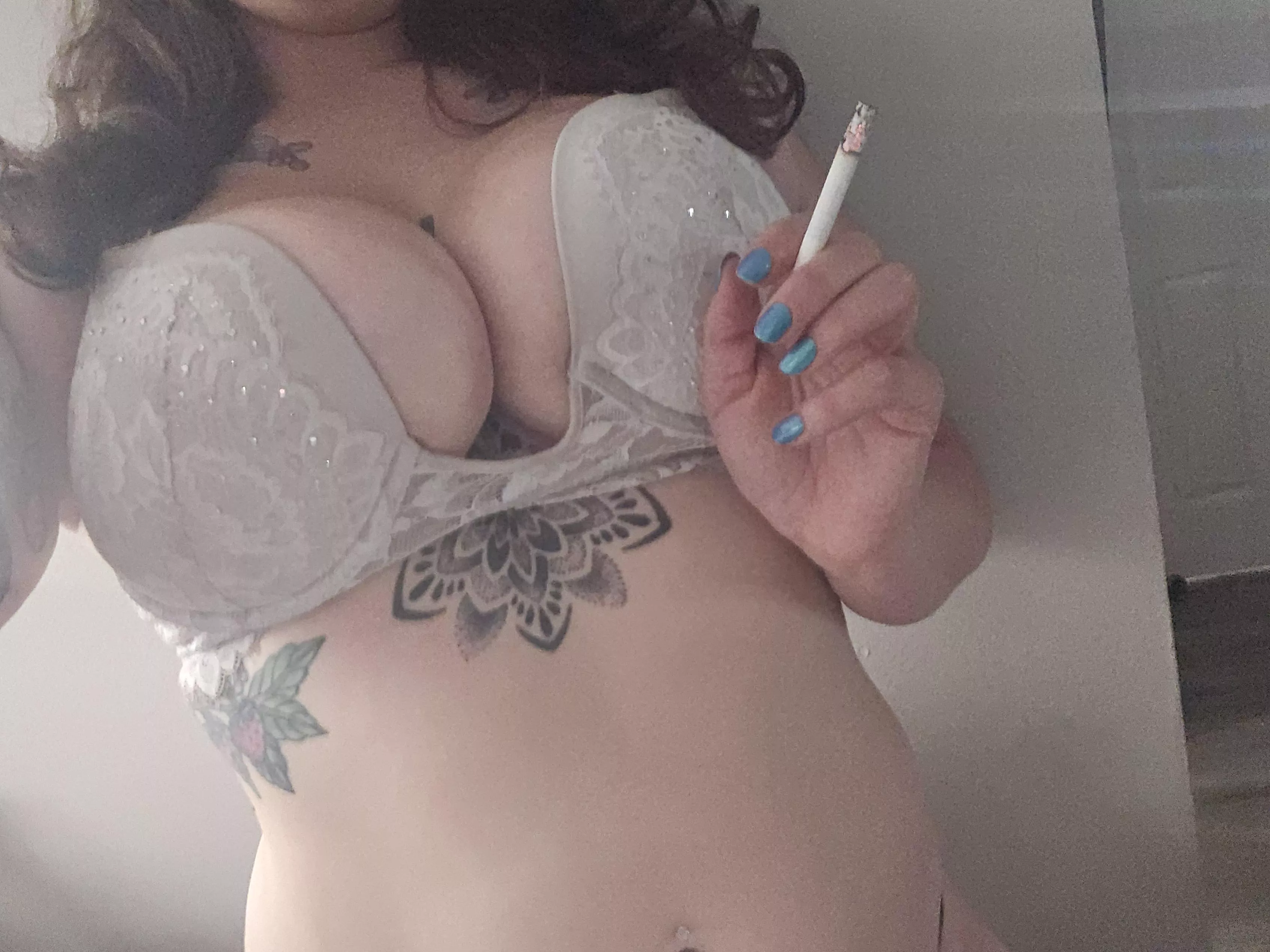 Who doesn't love a smoke and some titties?