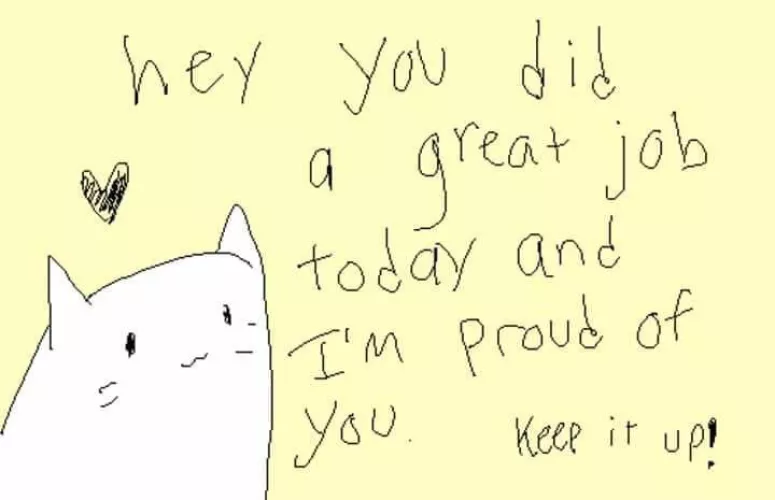 You made to Friday. Good job. Keep it up.