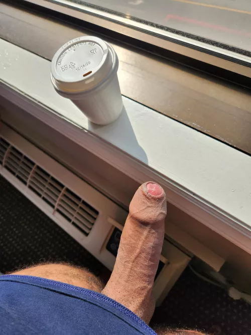 Do you also like your coffee half n half?? 🍆☕️