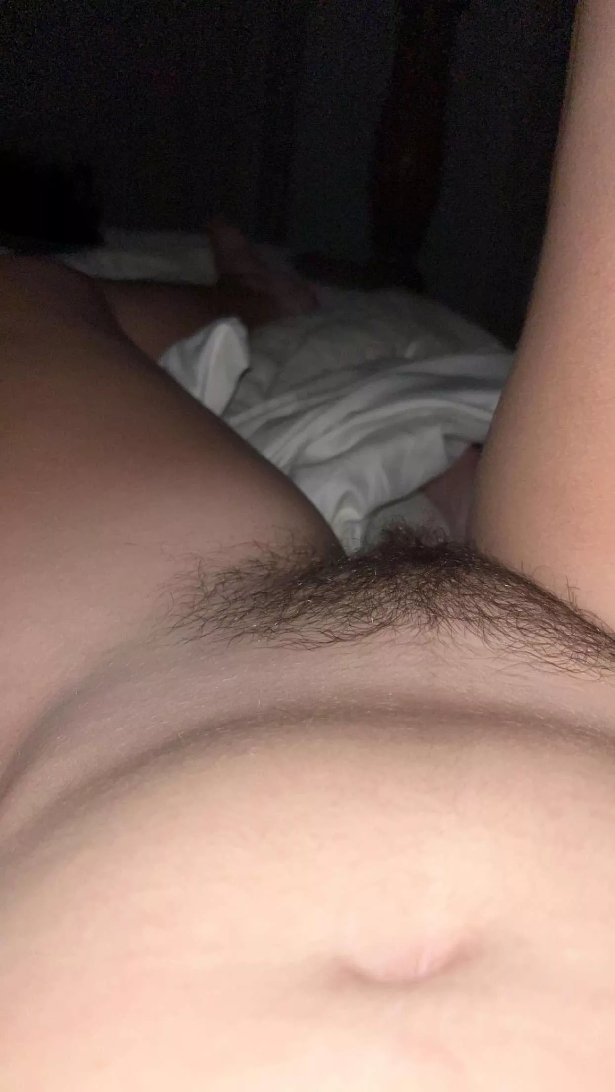 I hate laying in bed alone