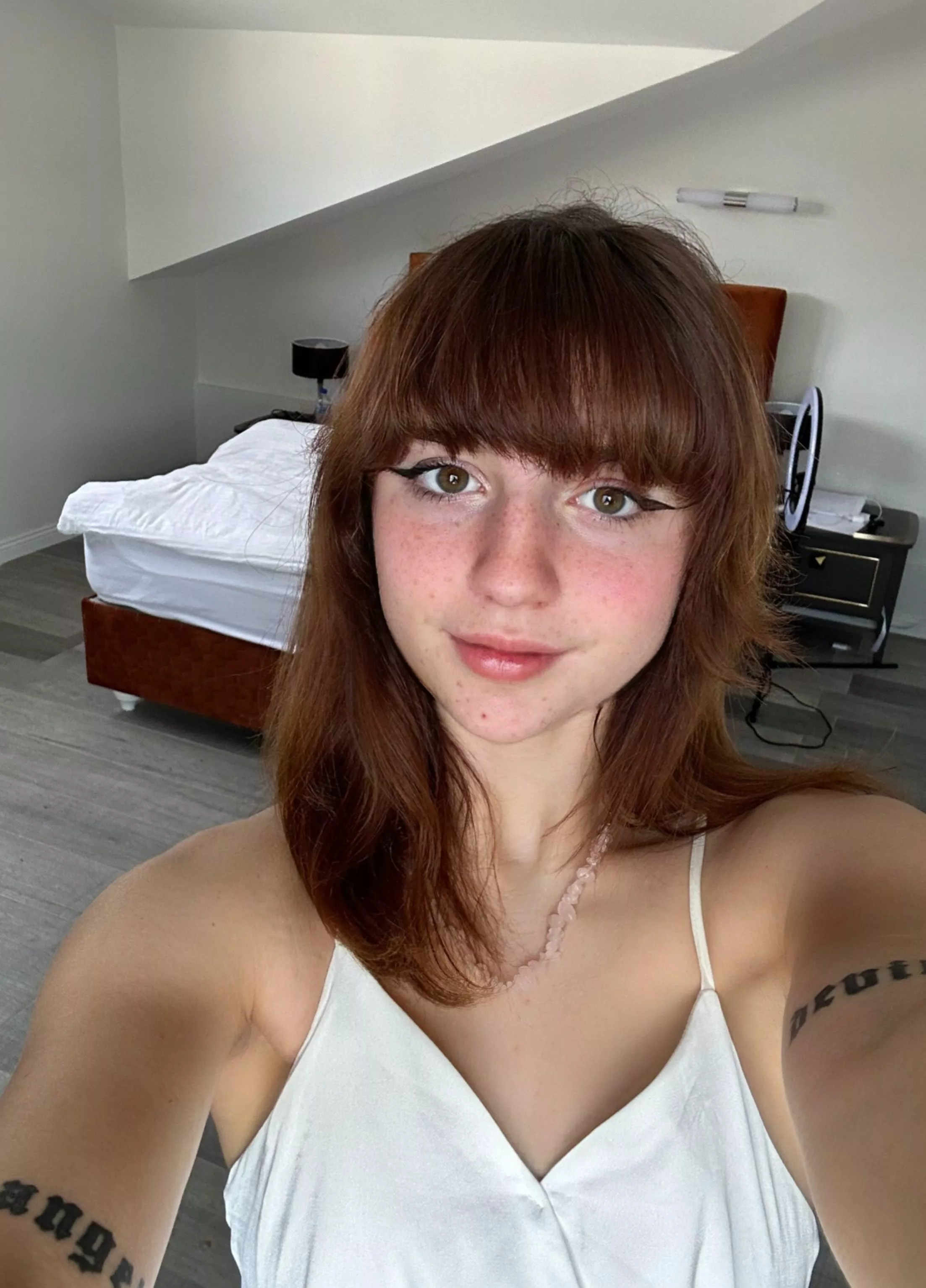 My classy face before going for a walk :) 