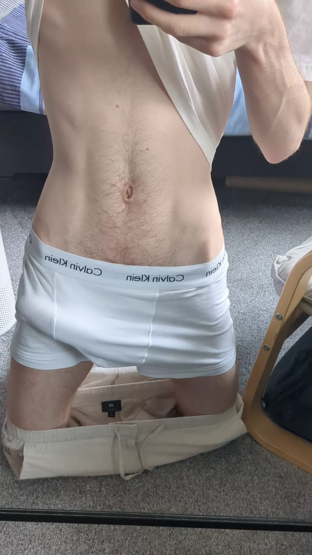 My roommate (21) says my bulge (20) is too distracting ... 