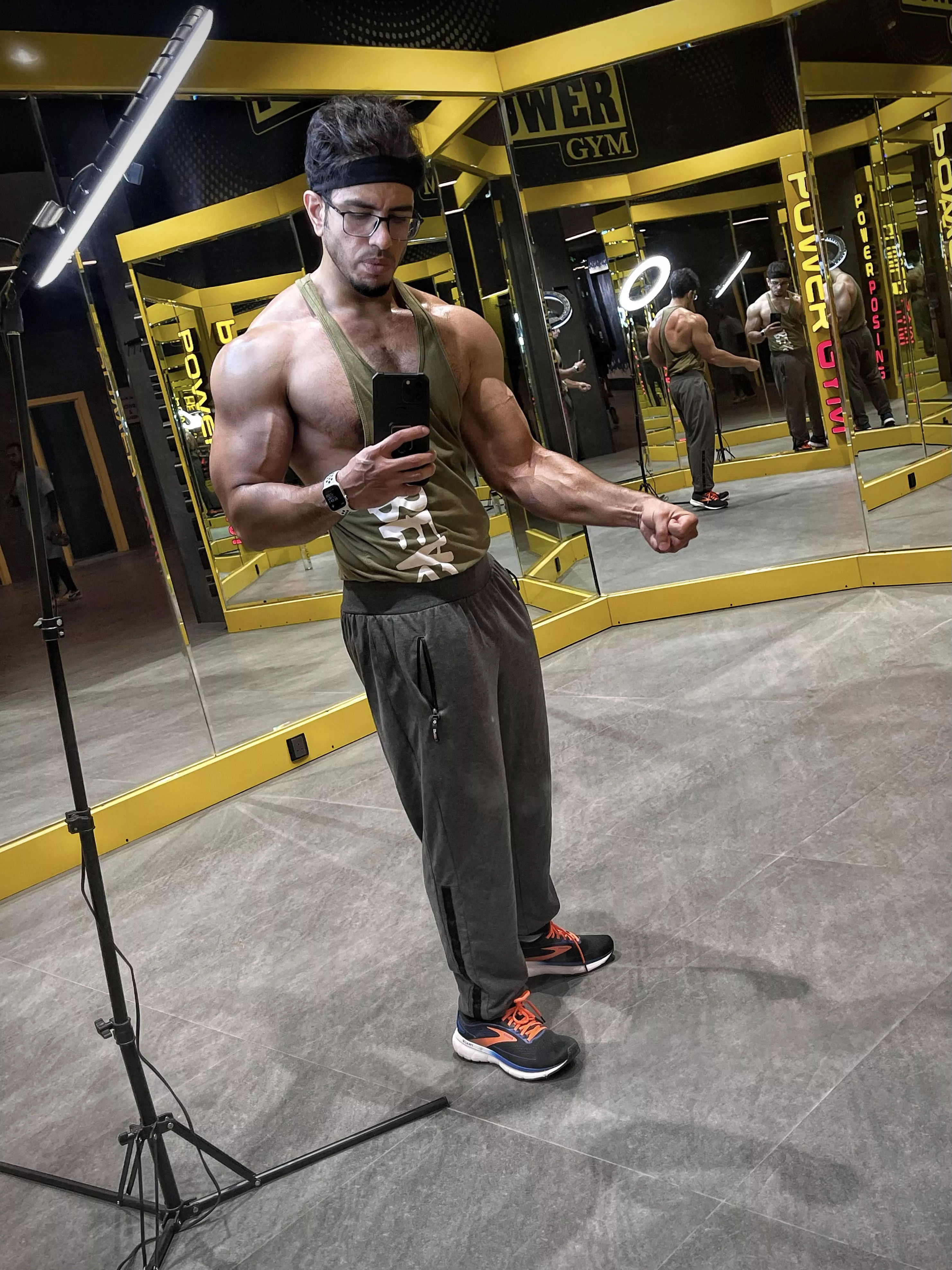 Post workout pump 💢