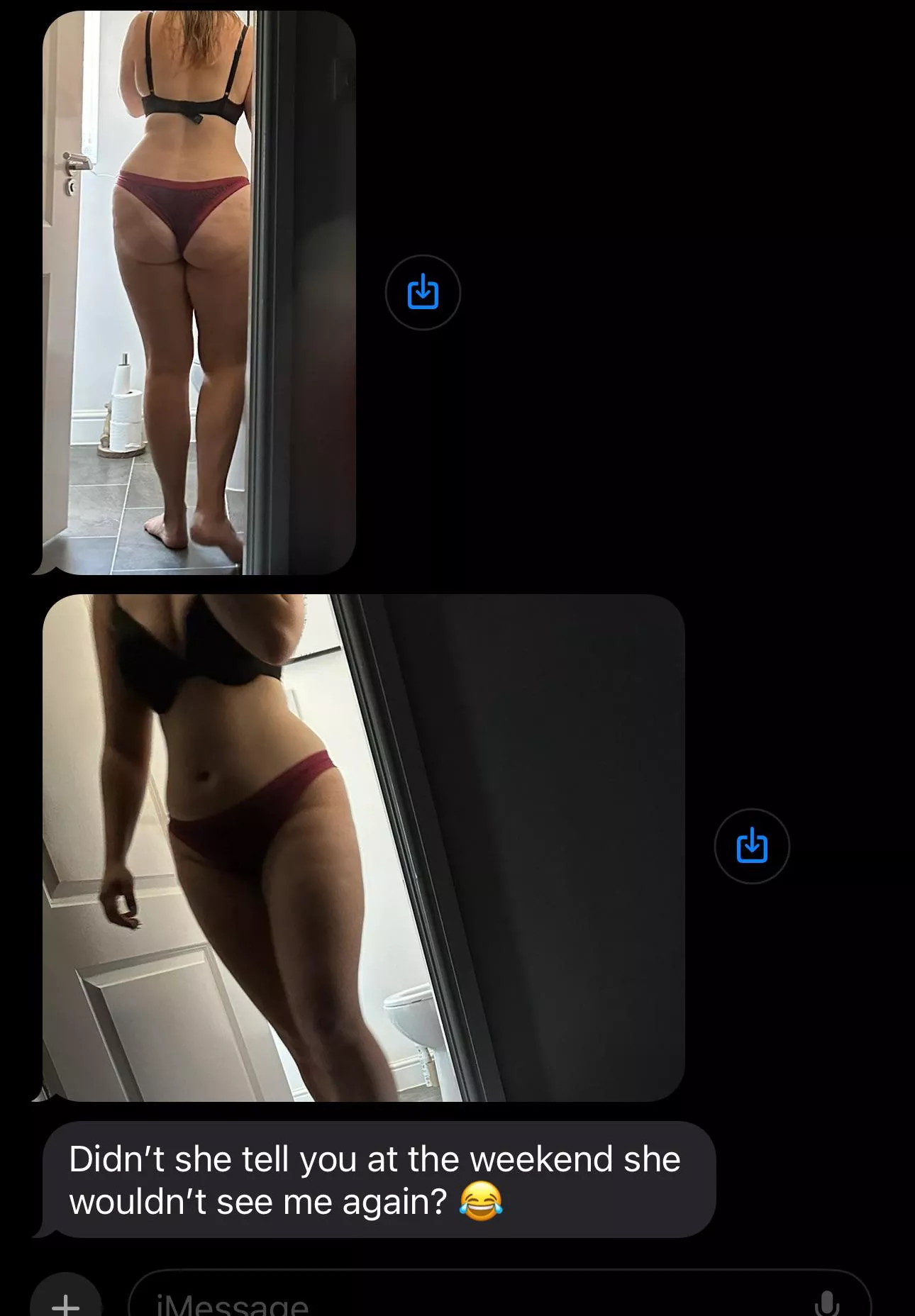 Received this text from my coworker this morning. 