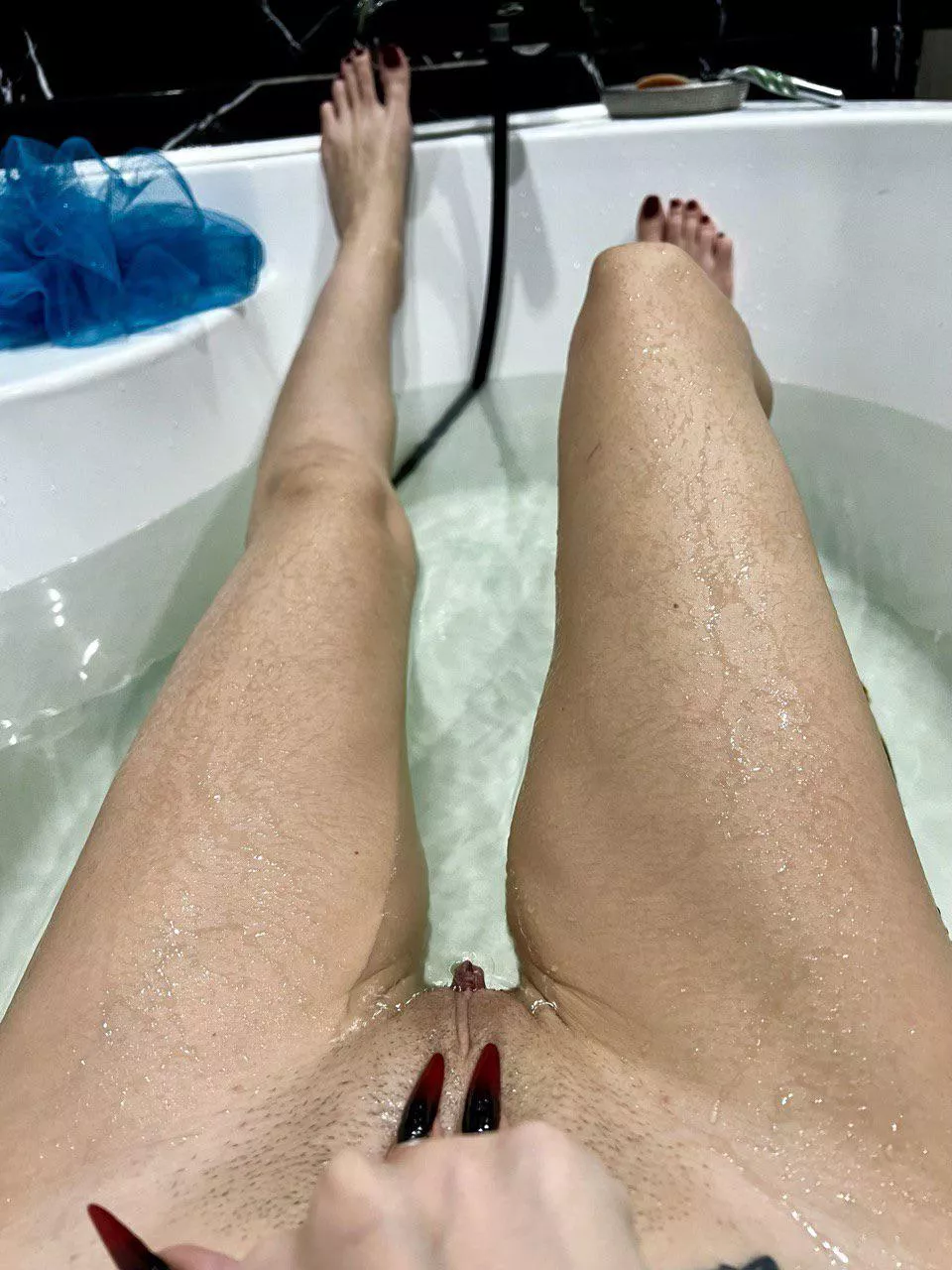 Some tub flashing