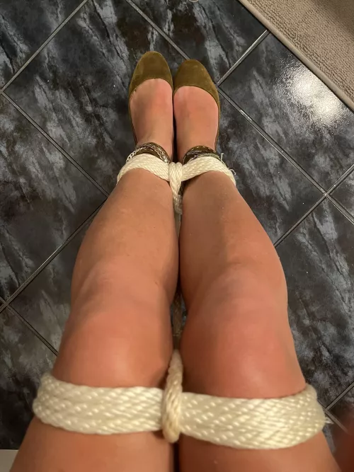 Tied up tight last night…