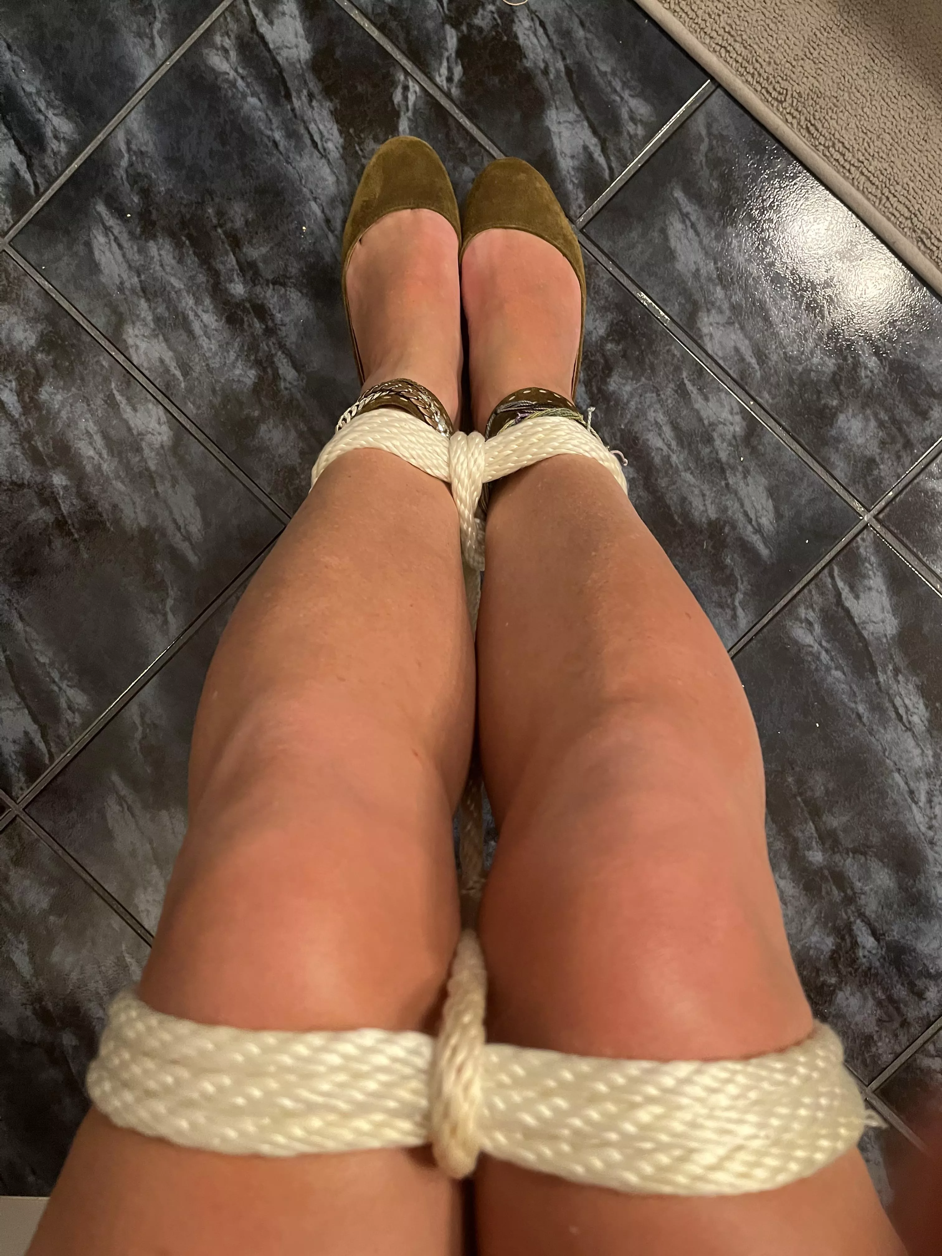 Tied up tight last night…