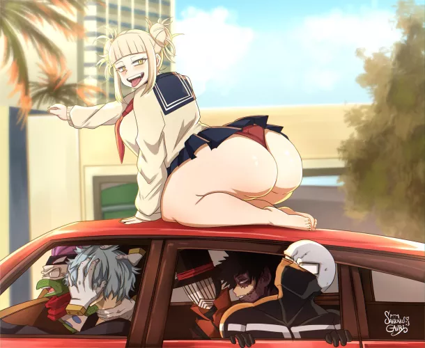 Toga shaking that fat ass (Sakkaku_Gravii)