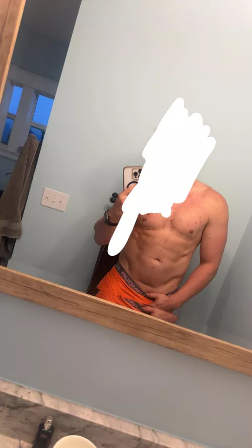 Uniform on the floor is my favorite part of getting off shift ;)