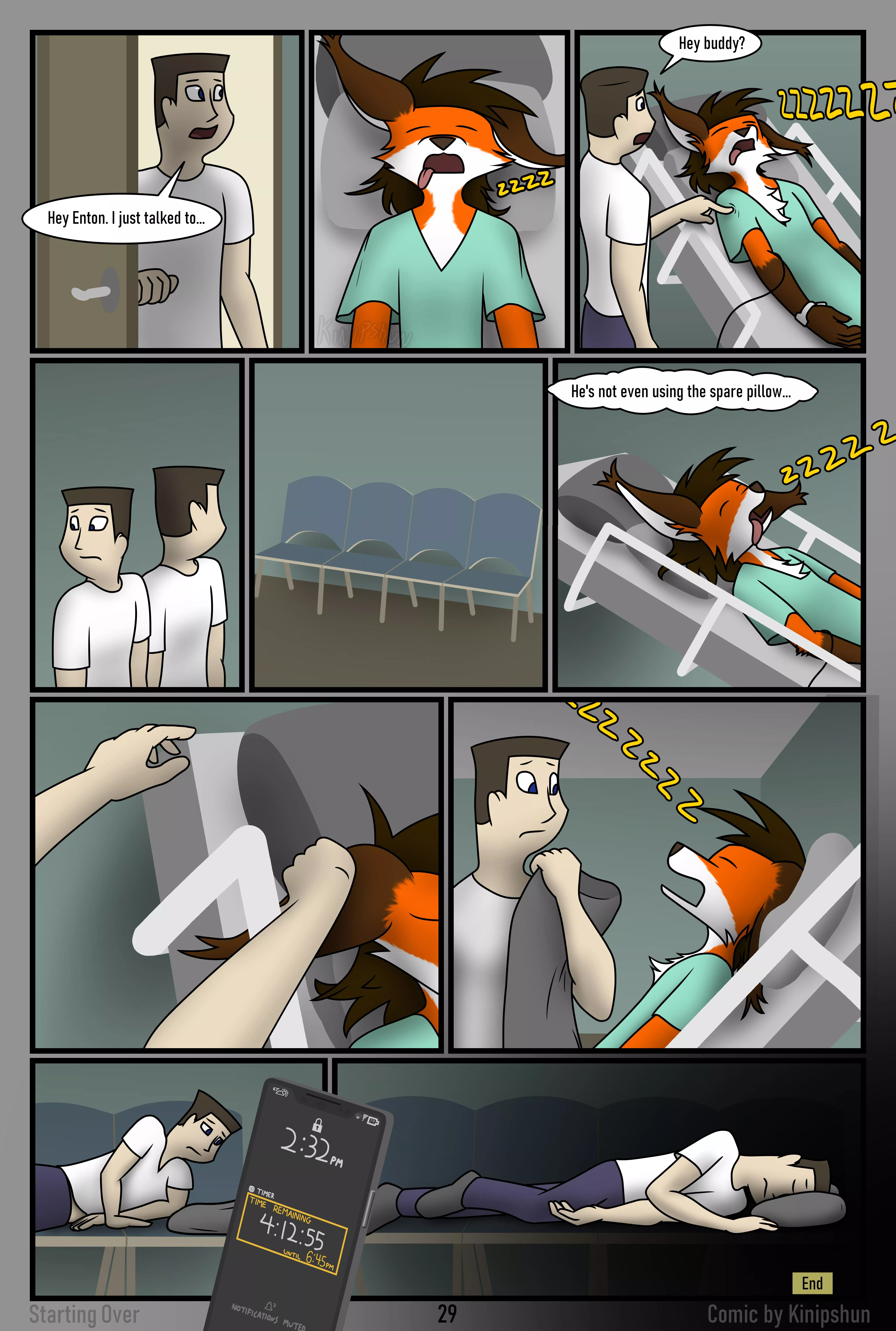 And that concludes chapter 1! Thank you to everyone who stuck around and gave me the encouragement to work on this comic. I appreciate every single one of you. Stick around for chapter 2! Link to full comic in comments