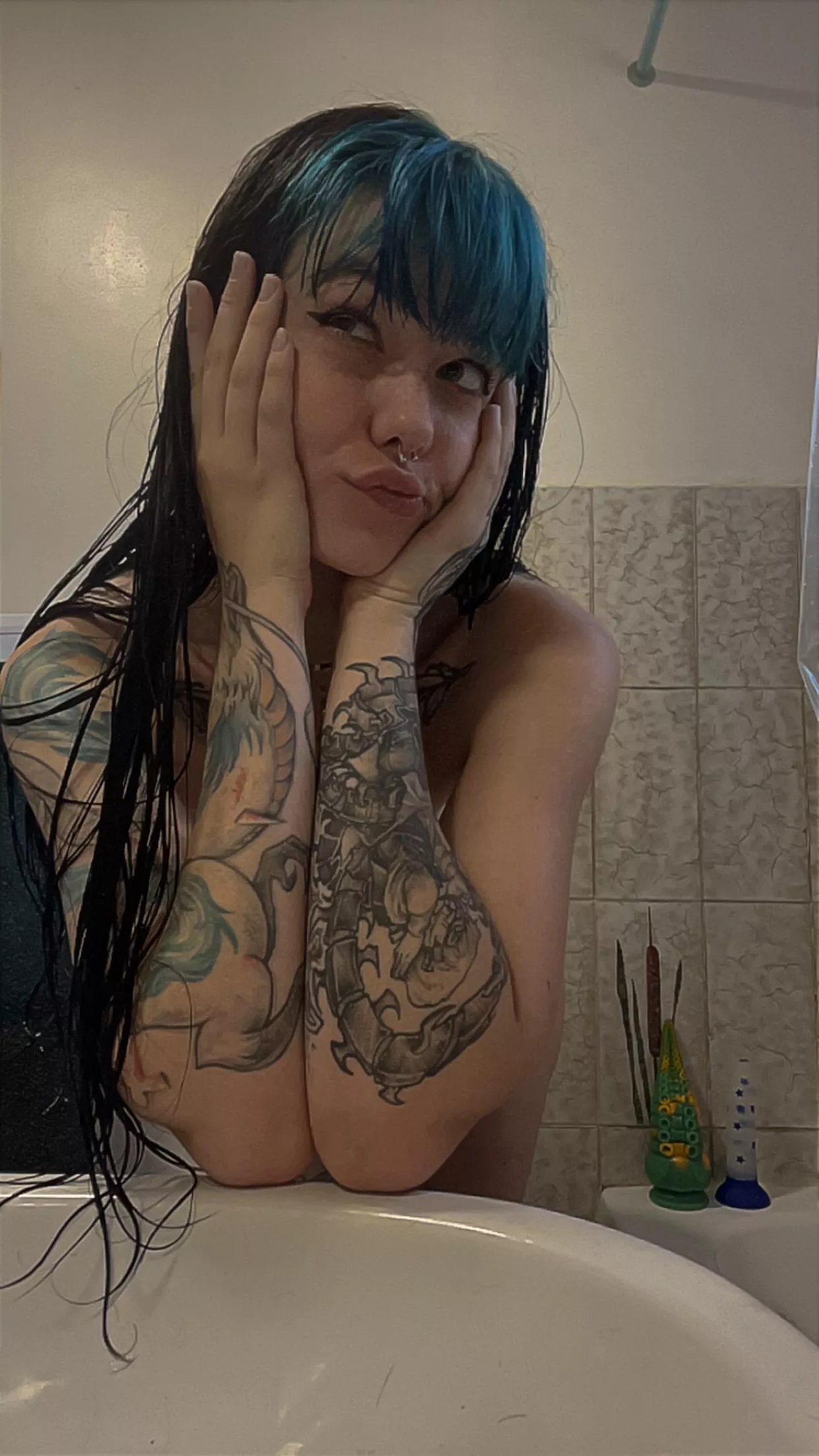 Doing everything to make you crave me.
