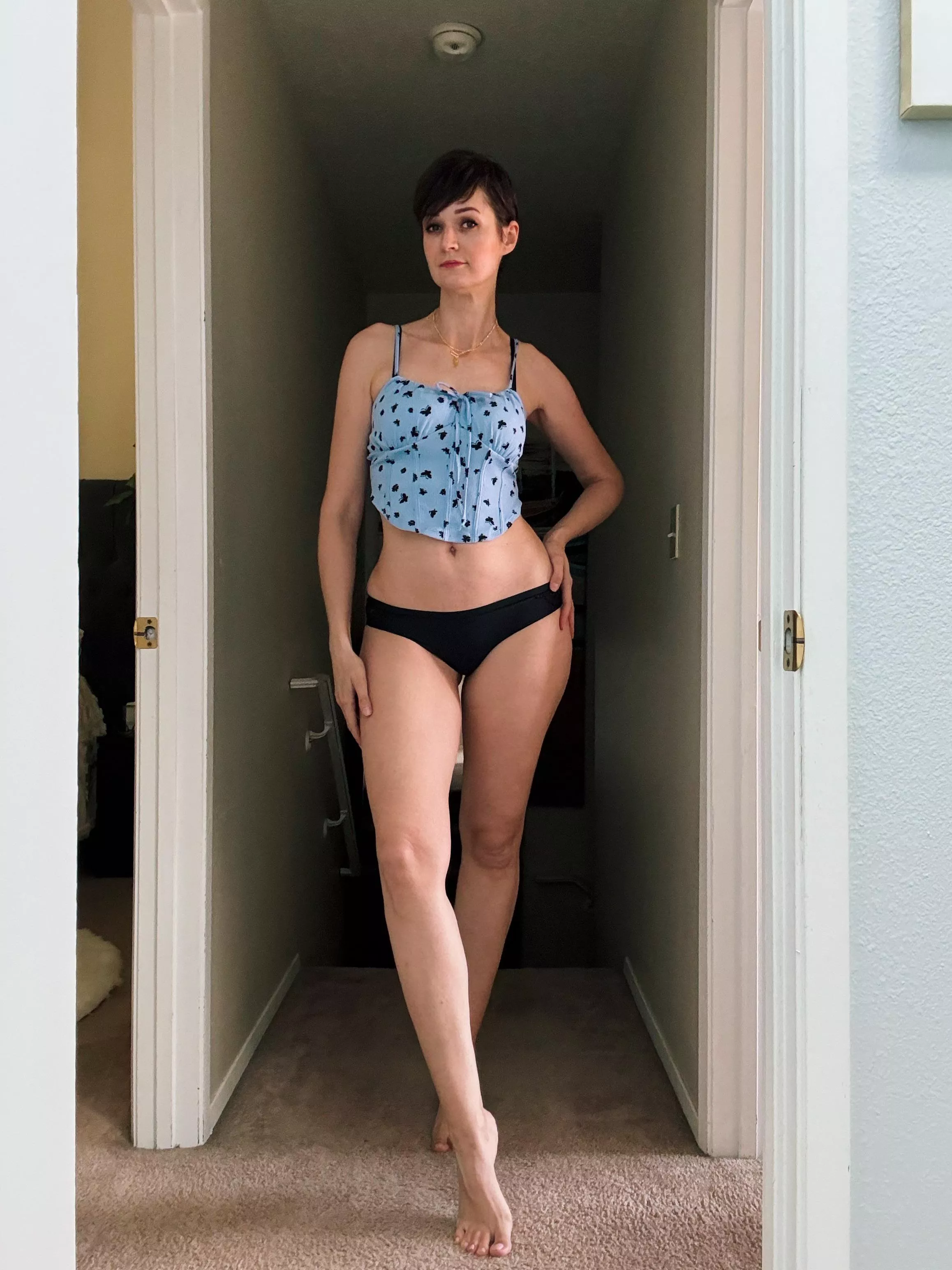 Feeling tall and fabulous 