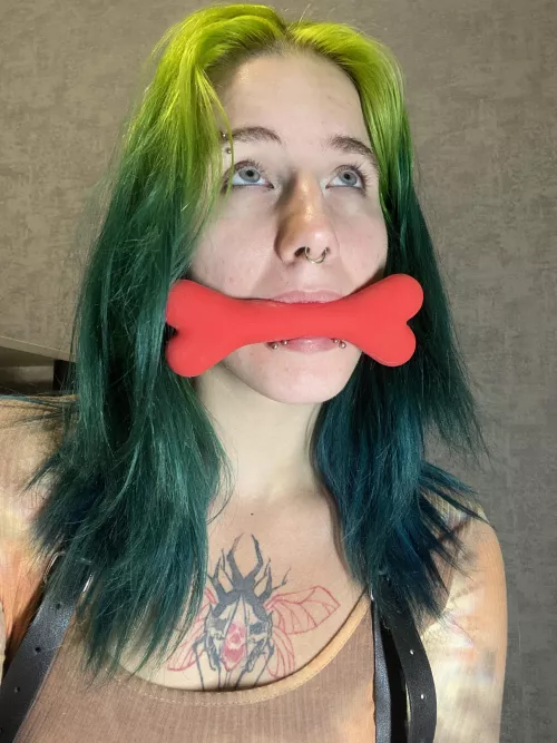 Gagged and ready for your commands