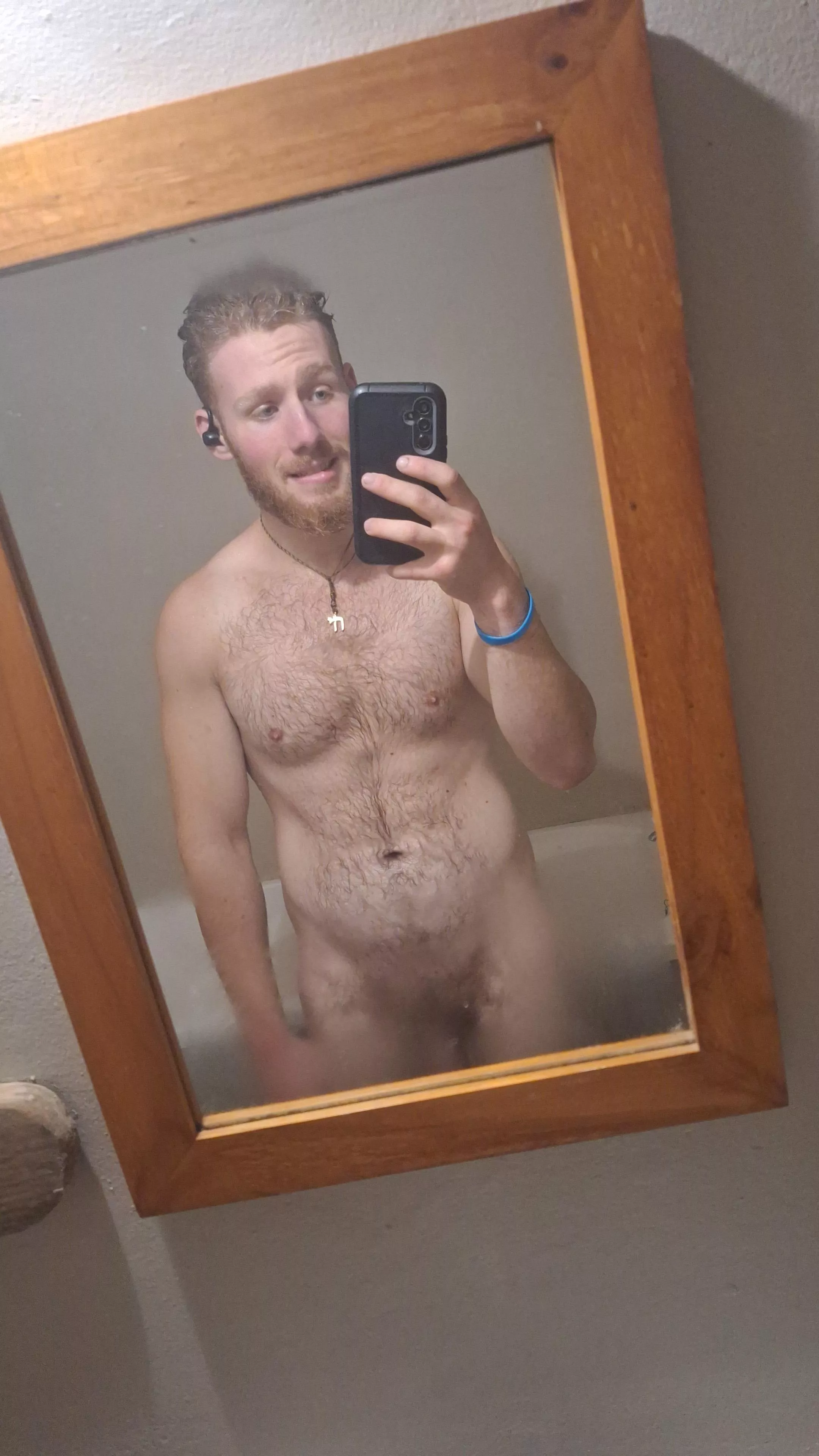 I like to get clean before I get dirty 😝