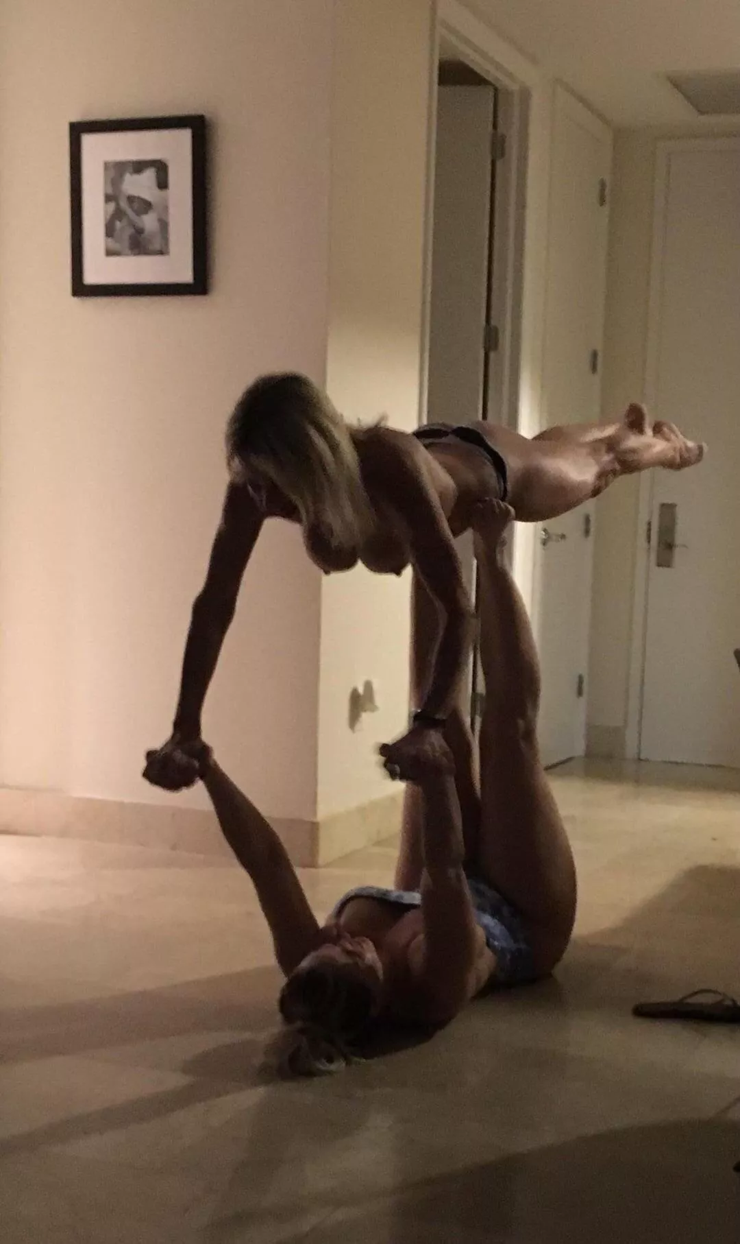 I love to workout with friends