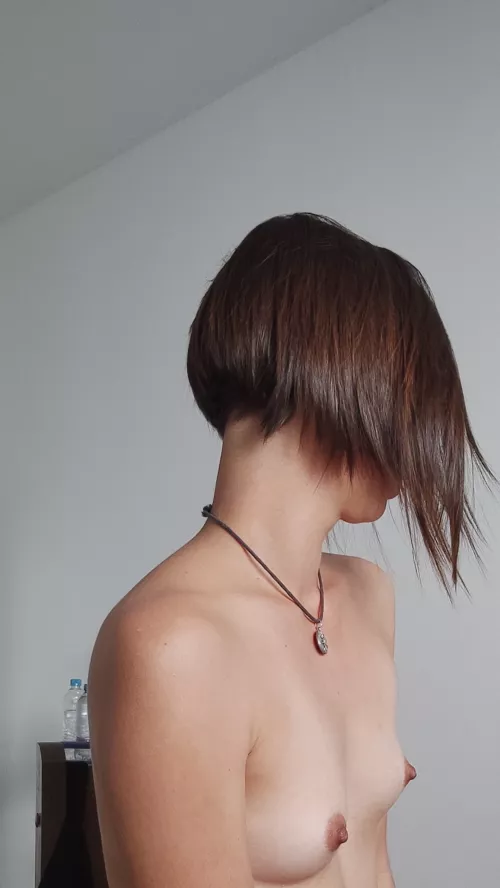 It got long in front and short behind