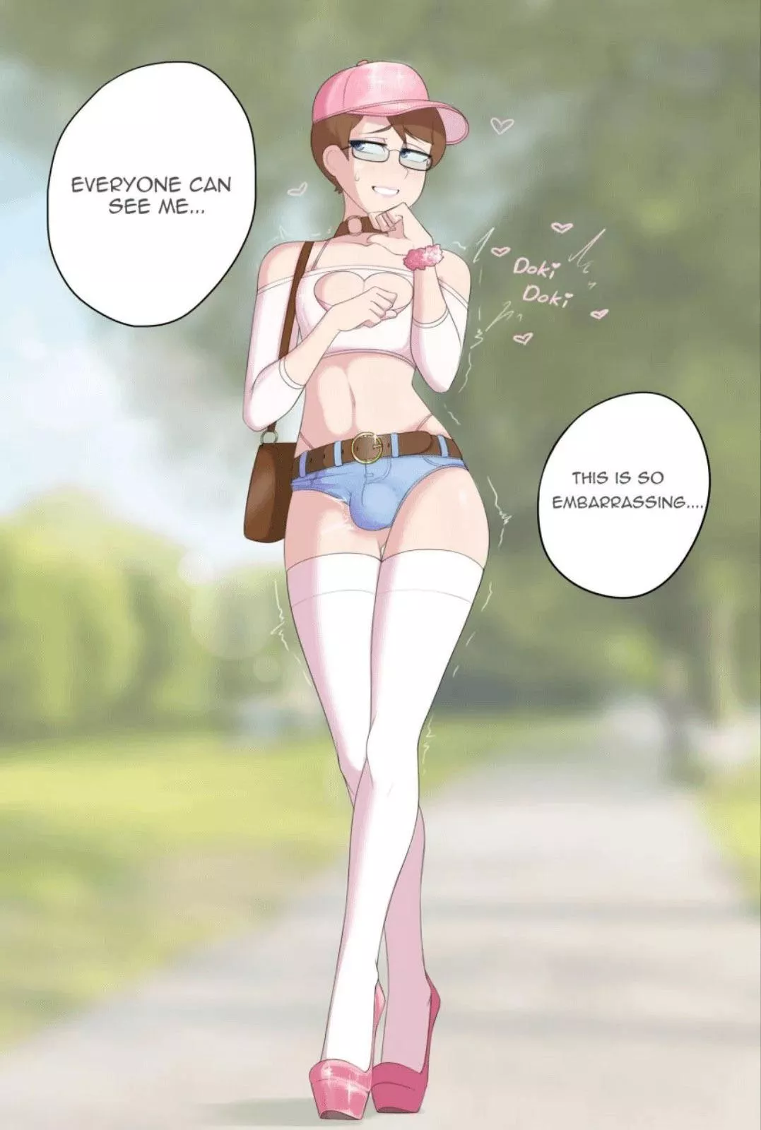 Just bear with it for a bit, eventually you’ll crave the lustful stares 😏 