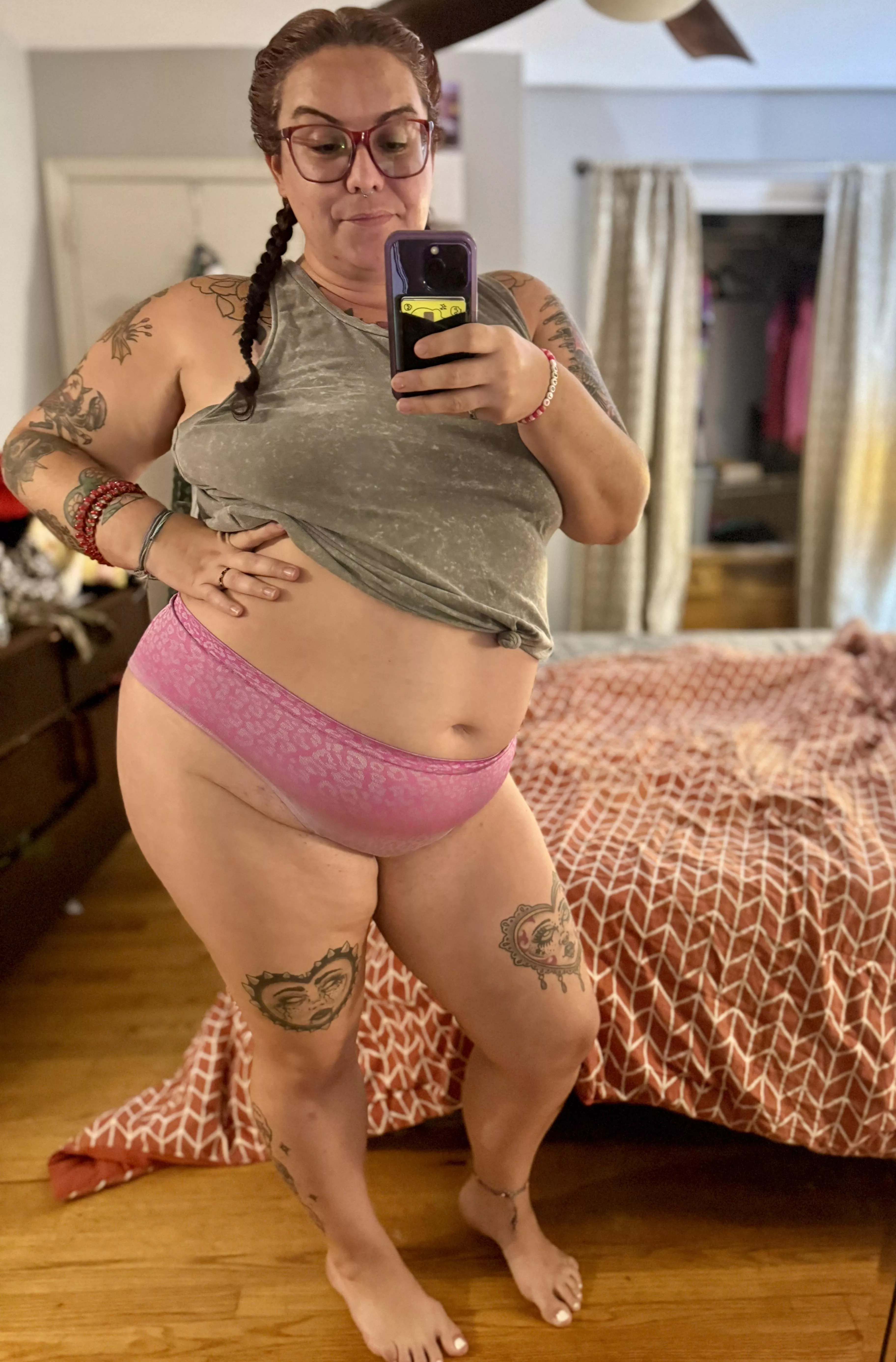 Pink, Cozy, & ready to drop