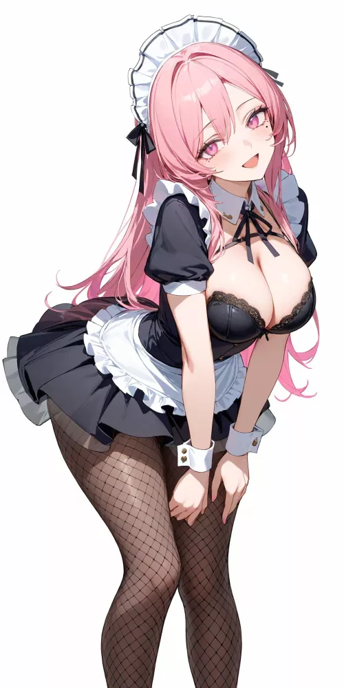Pink-Haired Maid
