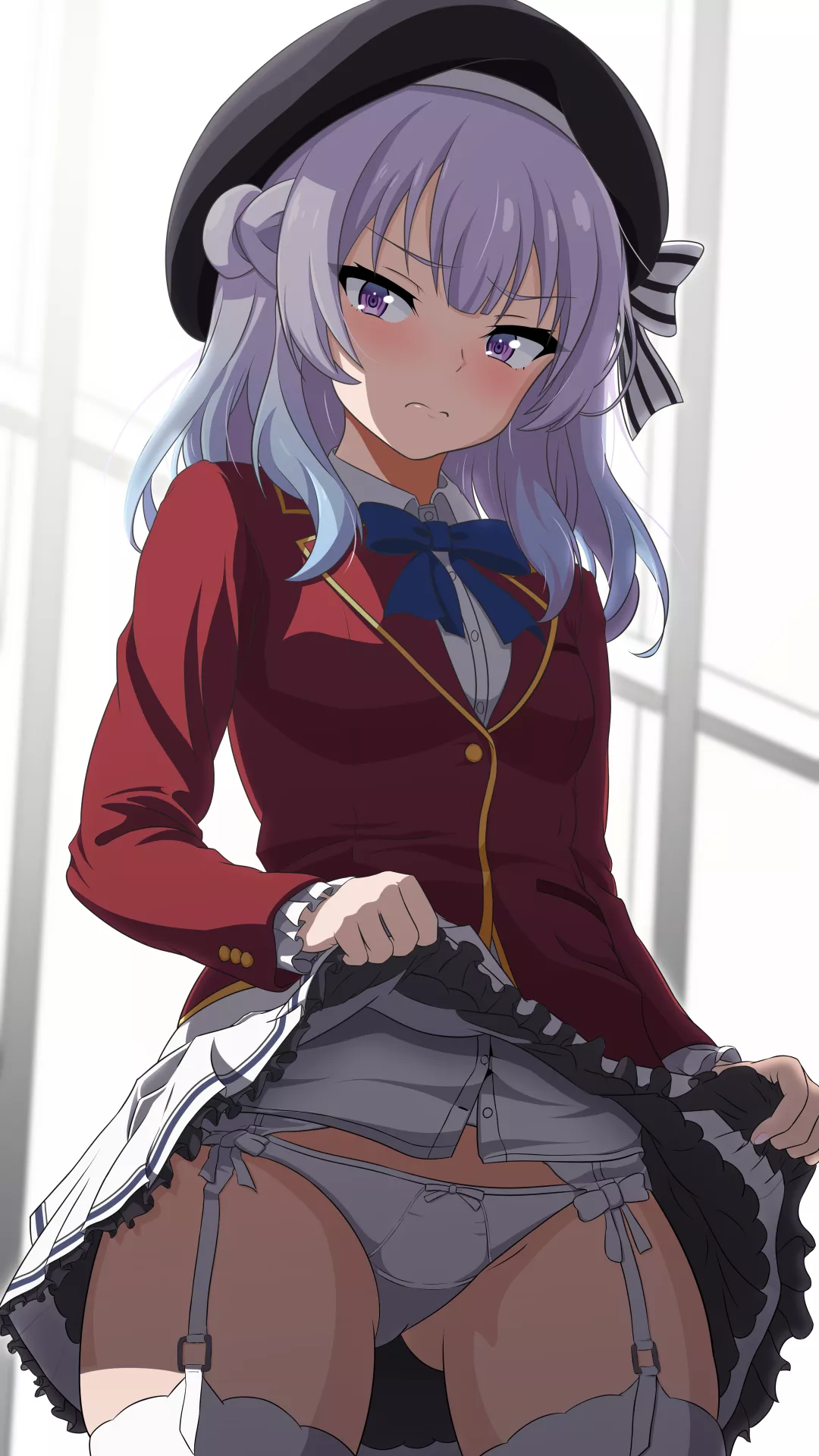 Sakayanagi Lifting Up Her Skirt (Classroom Of The Elite)