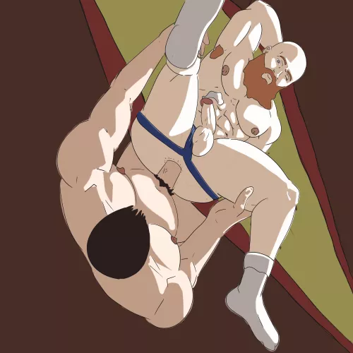 Swinging in the hammock (artist: me)