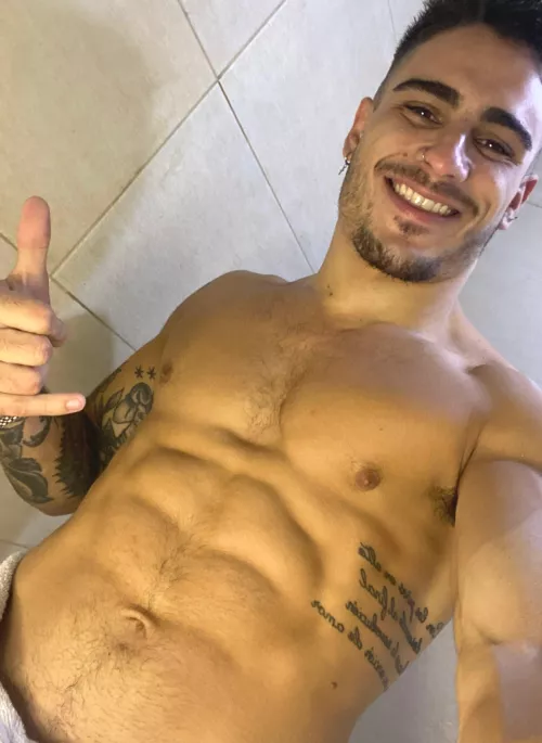 Wanna be my post soccer game shower buddy?