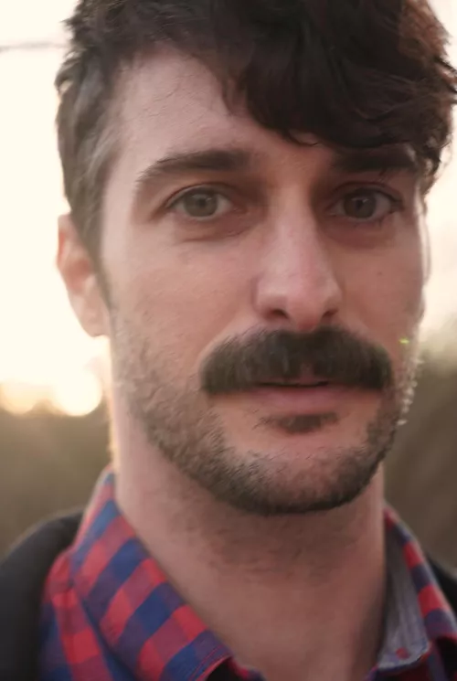 a bit blurry, but i like this random portrait of me taken by a friend :)