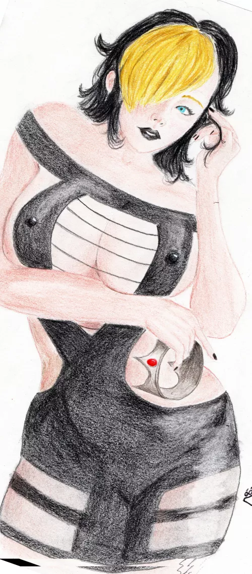 A quick goth Rosalina commission 