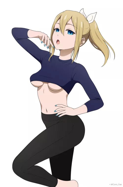 Ai Hayasaka Showing Her Underboob (Kaguya-Sama Love Is War)