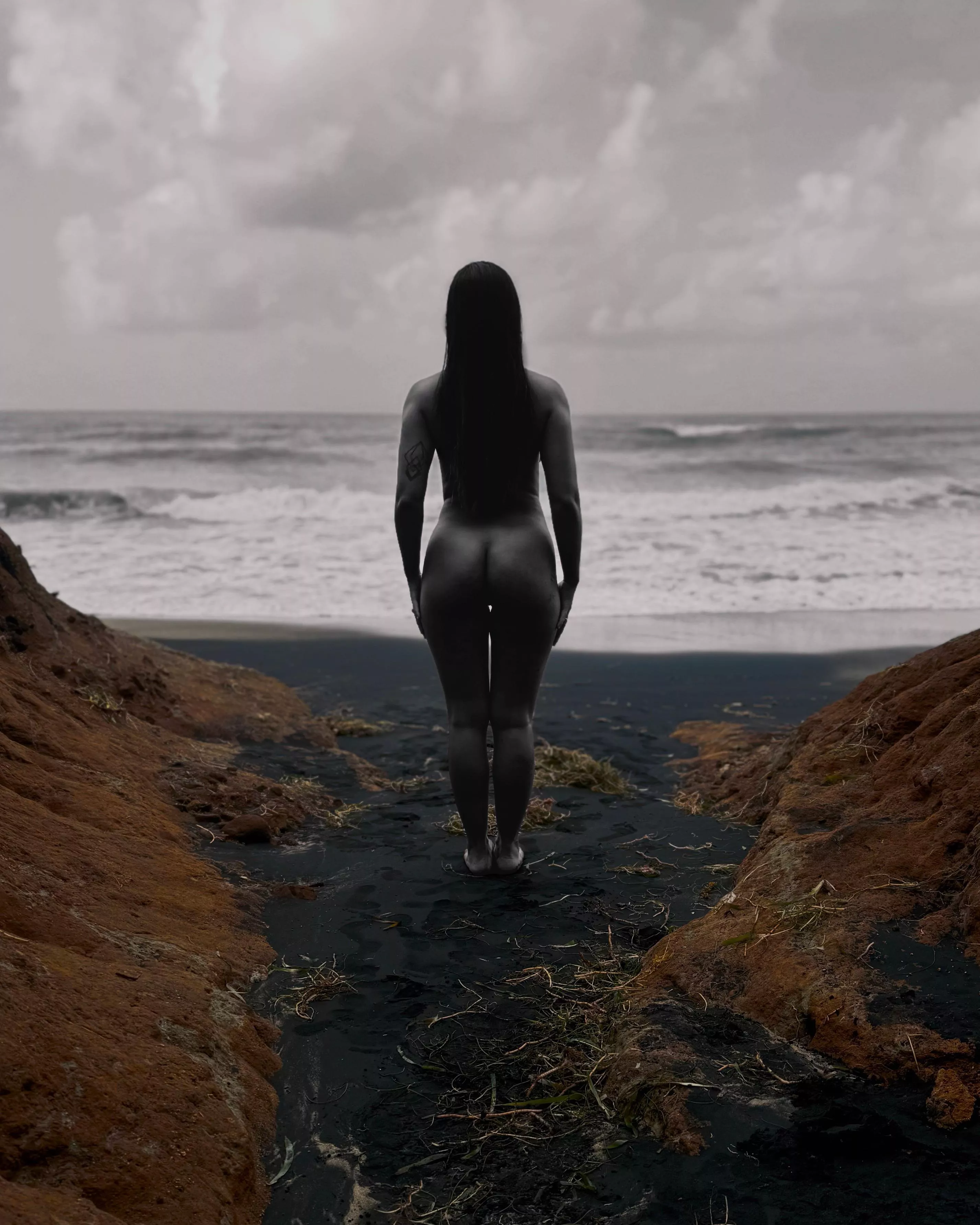 Alone (self-portrait)