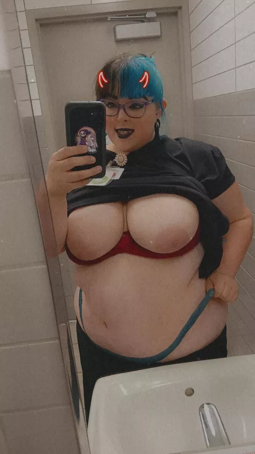 Bend me over and fill me with cum at work 