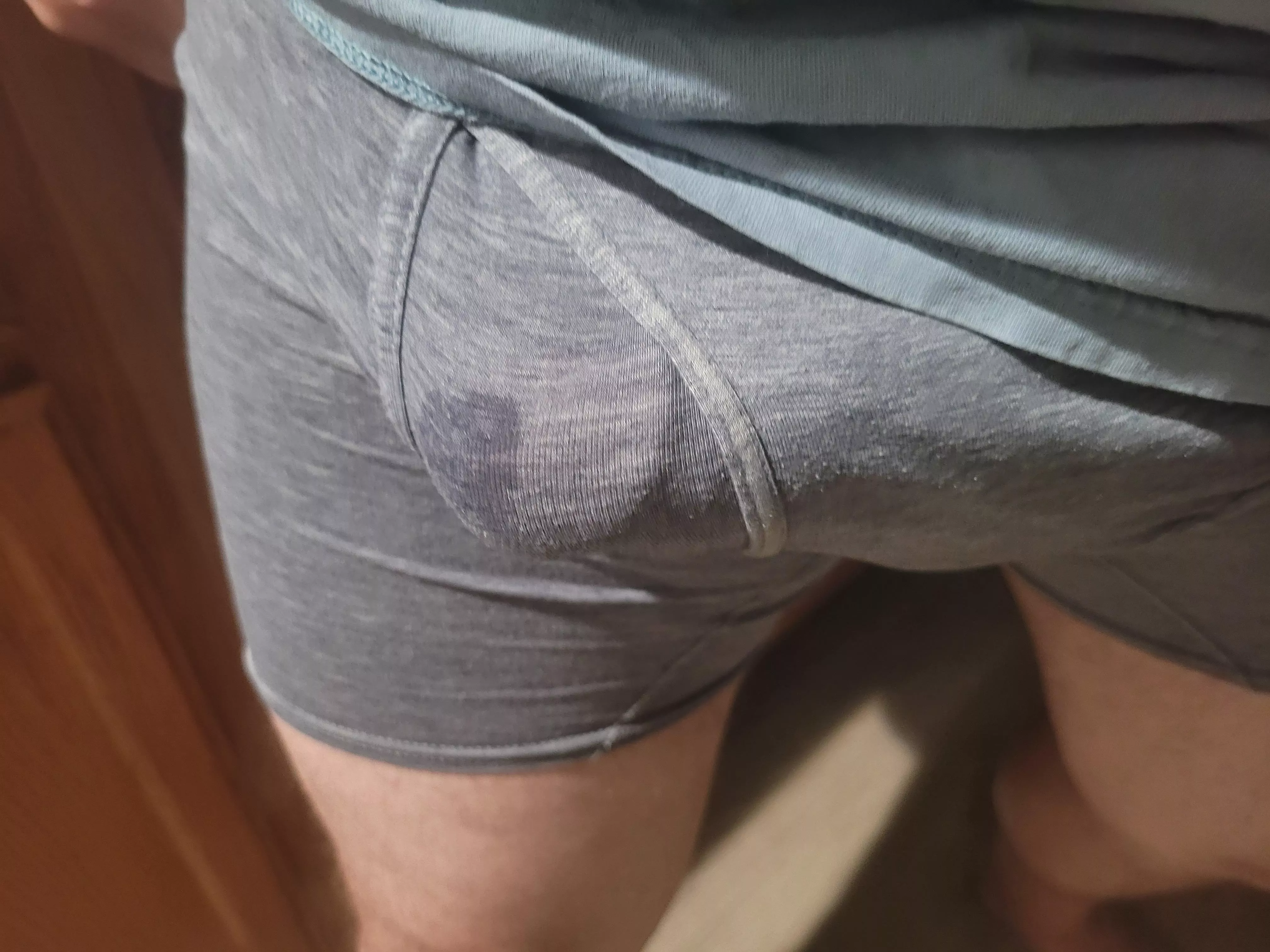 Done worked up a wet spot...